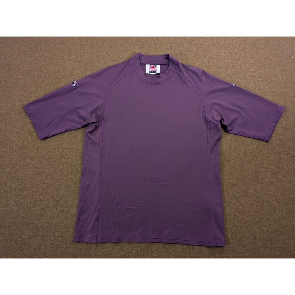 Vintage Kappa Performance Athletic T Shirt Mens Size Large Purple #394